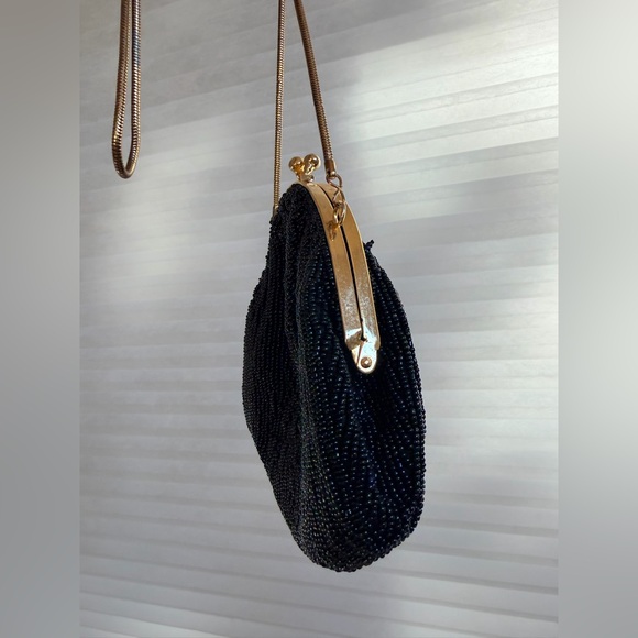 Vintage Carolyne Barton Night Beaded Evening Bag - Picture 9 of 10